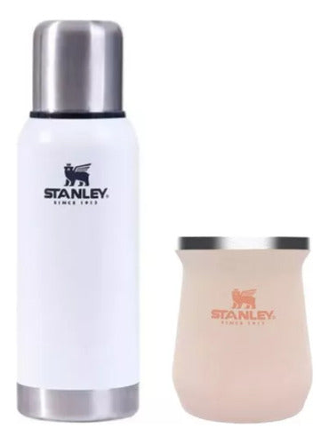 Stanley Termo Adventure 1 Litro + Mate De Acero Kirkor 1