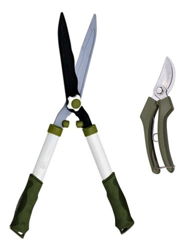 Castelgarden Pruning Shears Set Steel Blade Scissor Kit 0