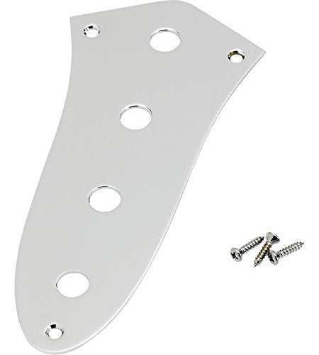 Fender Control Plate for Jazz Bass Deluxe, Chrome 0