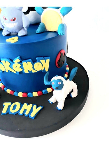 PamCakehouse Torta Cumpleaños Artesanal Pokemon 7