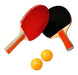 Set Ping Pong 2 Paletas + 2 Pelotas Cat. 300 Adultos Niños C 1