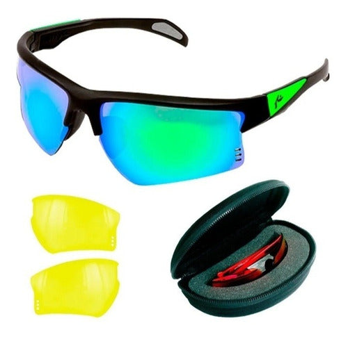 Rusty Runet Sport Sunglasses for Running and MTB with Polarized Lenses 1