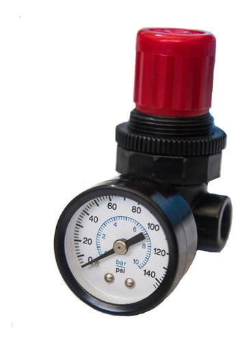 EBTOOLS Regulator Pressure Compressor with Manometer 0