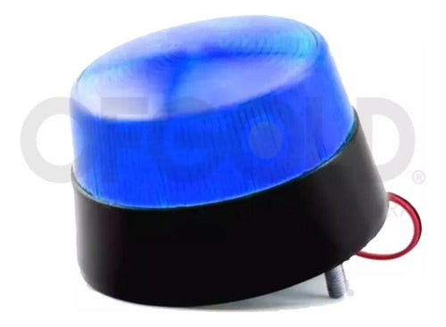 Pronext Blue LED Strobe Alarm Beacon 12V 1