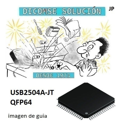 Circuito Integrado Usb2504a-jt Qfp64 Usb2504a Jt Smsc 0