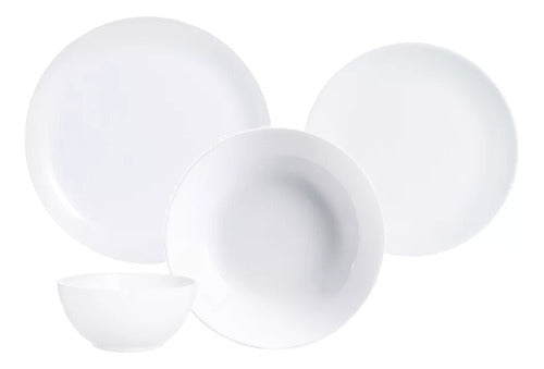 Luminarc Diwali 24-Piece Dinnerware Set + Compotera 2