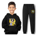 Tiendavirtual Cotton Jogging Hoodie and Pants Set with Video Game Logos 1