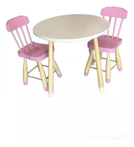 Diverso Windsor Style Children's Table and Chair Set 0