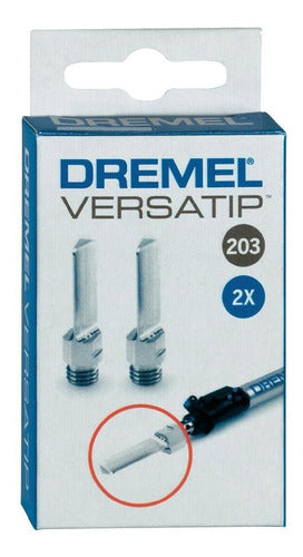 Dremel Versatip 203 - Woodburning Tips Set X 2 - Fdn 0