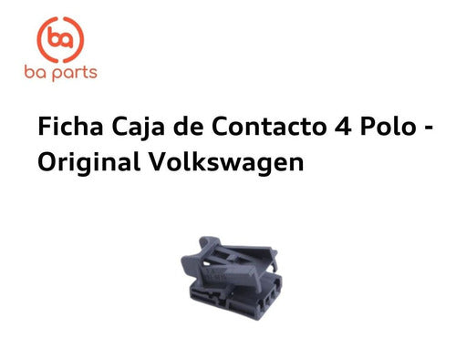 Audi Ficha De Caja De Contacto 8K0-973-754 3