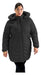 Women's Plus Size Long Jacket Hooded Warm Waterproof 19