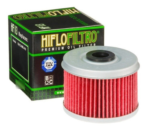 Filtro Aceite Hf113 Honda Trx 300 400 450 0