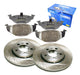 Warnes - Brake Pads + Disc Kit for Gol Trend Since 2010 0