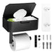 VMVN Toilet Paper Holder with Storage 0