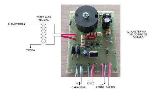 Placa Para Electrificador (boyero) 12v 2 Velocidades 1