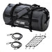 Universal Waterproof 60L Black Motorcycle Travel Rear Bag 0