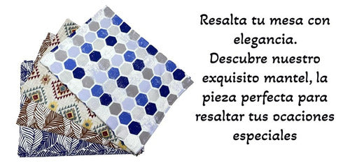 Confección Total Rectangular Gabardina Estampado 2,50x1,50 2