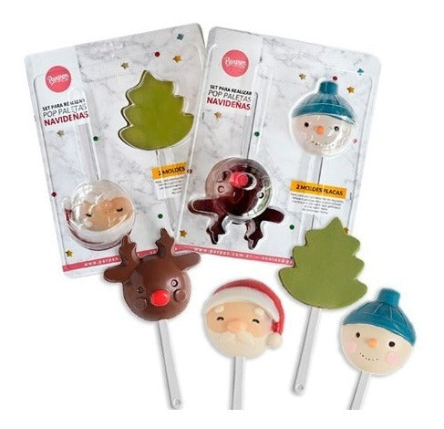 Parpen CakePaletas Christmas Set 2 Molds 0