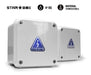 Waterproof Plastic PVC IP65 Junction Box 110x110x55 mm Starbox 2