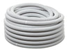 White 3/4 Fireproof Standard Corrugated Pipe 25 Meters Roll 0