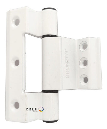 Bronzen H62 Hinges for Modena White Aluminum Doors, 20 Units 4