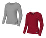 Pack of 2 Women's Long-Sleeve Thermal T-Shirts First Skin by G6 4