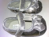 Silver Mary Janes with Sequins and Bow for Baby Girls - Imported! 4