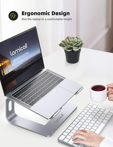 Lamicall Laptop Stand, 10 - 15.6 Inch/Silver 1