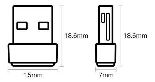 Adaptador Wifi Usb Tp-link Archer T2u Nano Dual Band Ac600 3