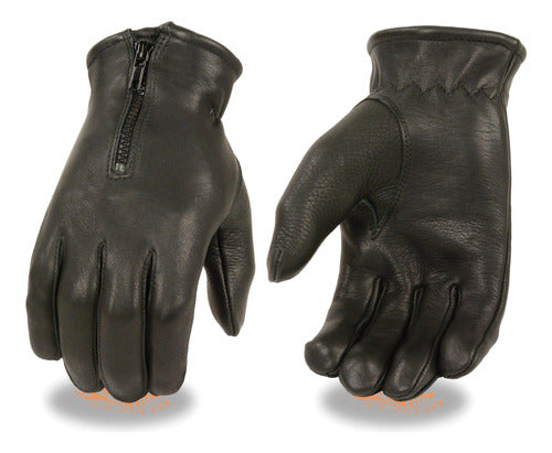 Milwaukee Leather SH866 Black Gloves with Deer Skin Thermal Lining for Men - XXX-Large 0