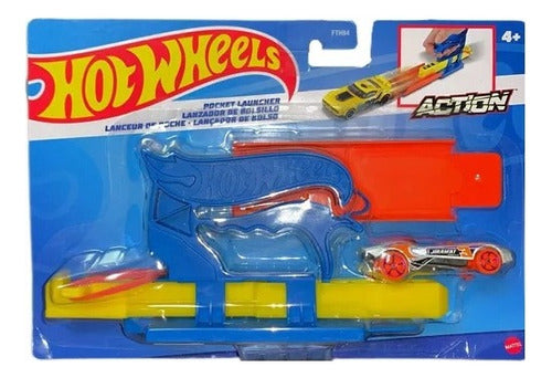 Hot Wheels Pocket Launcher with Car Included 0