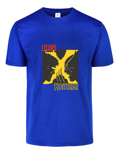 Memo Estampados Cyclops Vs Wolverine T-Shirt 1