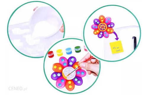 Mar Plast Creative Set to Design Magnets and Hangers with Plaster and Paint 3