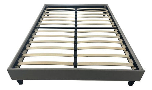 La Cueva Muebles Cama Super King Box Tapiz En Lino Para Colchon 200x200 Lcm 1