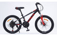 Bicicleta Para Niño Laux Tz100 21v Rodado 20 Negro.rojo 1