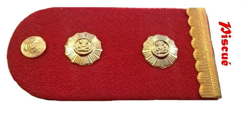 Golden Epaulettes Clasps - 8 Waves - (Firefighters) - Piscué 3
