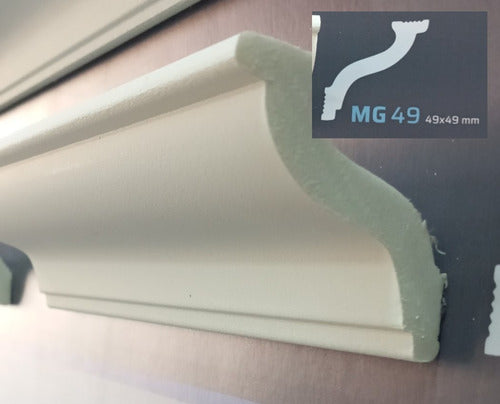 Interior Mouldings 5x5 Cm - 30 Linear Meters Model MG49 1