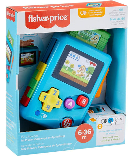 Fisher-Price Rie Y Aprende Mi Primer Videojuego Orig Replay 0