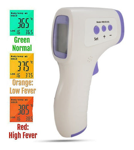 Medical Fever Laser Thermometer 32ºC to 42ºC Alarm 1