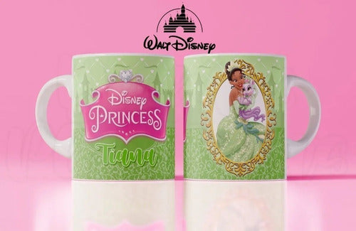 Plantillas Sublimacion Princesas De Disney / Tazas 7