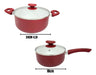 Roswell Bateria Cocina Ceramica Roja 10pz Pava Especieros 2