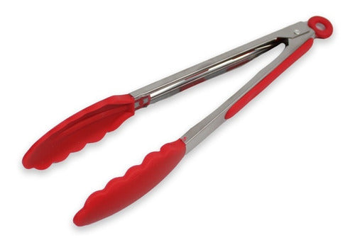 Pinza De Cocina Multiuso Agarre Y Punta De Silicona 30 Cm 1