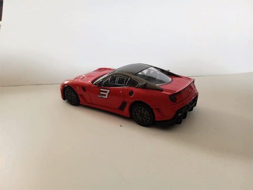 Auto De Colección Ferrari 599 Xx Escala 1/43 Burago 2