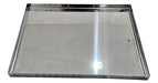 POMATOOLS 40x30 Cm Stainless Steel Tray 1 mm Bakery Display Rsm 1