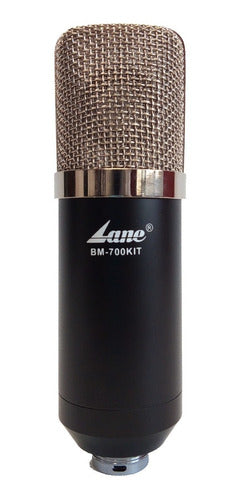 Lane BM-700 Microphone Condenser Kit with Arm, Filter, and Cable 1