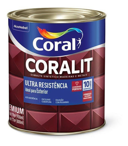 Coralit Ultra Alto Brilho Branco Gelo 0,9l 0