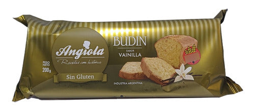 Budin Dulce De Vainilla Sin Tacc Angiola Libre Gluten 200g 0