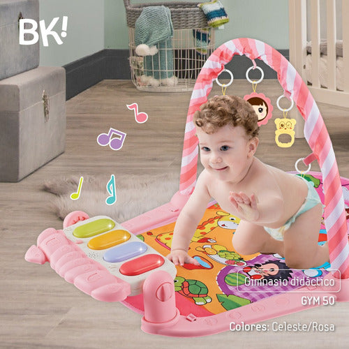 Musical Multifunctional Playmat with Educational Accessories 12