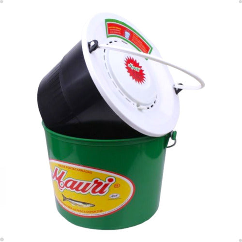 Mauri Double Bait Bucket - (proad) 0