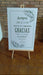 Wooden Wedding Sign 100x70 cm with Easel Included 9